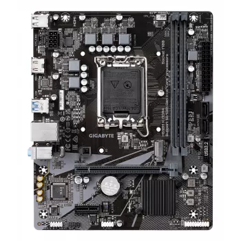 GIGABYTE H610M K DDR4 pagrindinė plokštė – palaiko Intel Core 14-osios kartos procesorius, 3+1+1 fazių hibridinis maitinimo dizainas, iki 3200 MHz DDR4, 1xPCIe 3.0 M.2, GbE LAN, USB 3.2 Gen 1