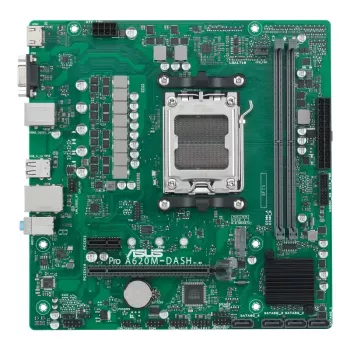 ASUS PRO A620M-DASH-CSM pagrindinė plokštė AMD A620 Socket AM5 micro ATX