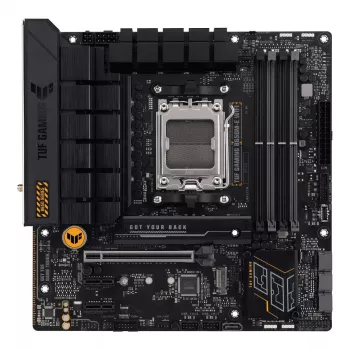 Motininė plokštė ASUS TUF GAMING B650M-E WIFI, AMD B650, Socket AM5, micro ATX, DDR5, 4x DIMM, 128GB, Wi-Fi 6, Bluetooth 5.2