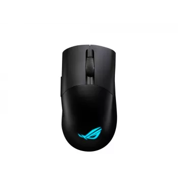 ASUS ROG Keris Wireless AimPoint pelė žaidimams, dešinei rankai, RF Wireless + Bluetooth + USB Type-C, optinė 36000 DPI