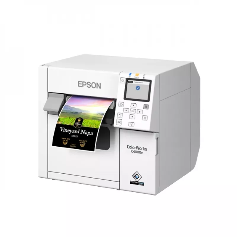 Epson CW-C4000e (bk) etikečių spausdintuvas Rašalinis spalvotas 1200 x 1200 DPI 102 mm/s Laidinis