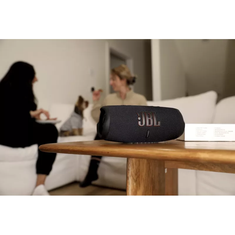 Nešiojamas stereo garsiakalbis JBL Charge 5 juodas