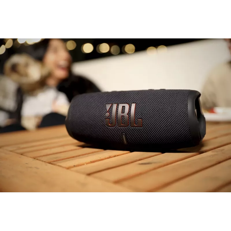 Nešiojamas stereo garsiakalbis JBL Charge 5 juodas