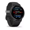 Išmanusis laikrodis GARMIN Vivoactive 5 Juodas — 42 mm korpusas, AMOLED 1,2 colio, GPS/GLONASS/Galileo, 5 ATM, optinis širdies ritmo matuoklis, SpO2, 11 dienų baterija