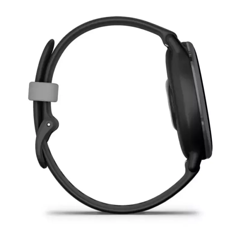 Išmanusis laikrodis GARMIN Vivoactive 5 Juodas — 42 mm korpusas, AMOLED 1,2 colio, GPS/GLONASS/Galileo, 5 ATM, optinis širdies ritmo matuoklis, SpO2, 11 dienų baterija
