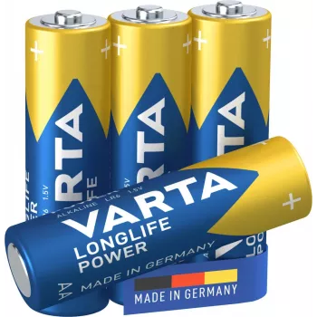 VARTA Longlife Power Mignon AA LR06 baterijos 4 vnt.