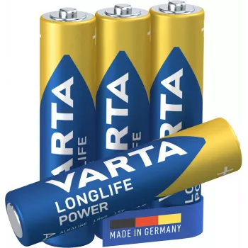 VARTA Longlife Power Micro AAA LR03 1x4 baterijos