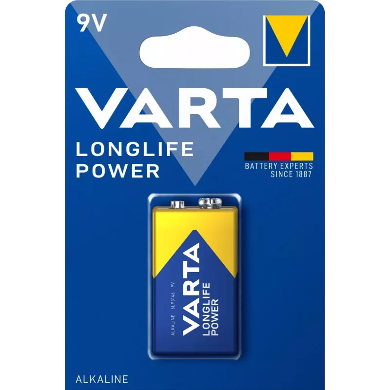 Varta 4922/1 High Energy 9V šarminė baterija