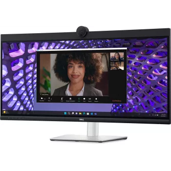 DELL P Series P3424WEB monitorius 86,7 cm (34,1 colio) 3440 x 1440 pikselių 4K Ultra HD LCD juodas