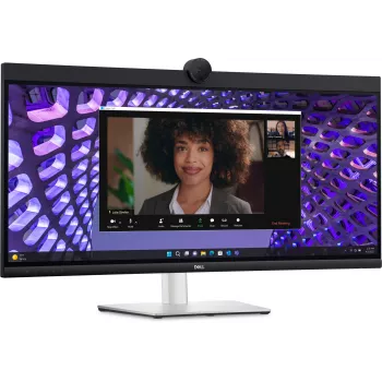 DELL P Series P3424WEB monitorius 86,7 cm (34,1 colio) 3440 x 1440 pikselių 4K Ultra HD LCD juodas