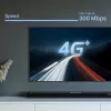 TP-Link Deco X50-4G 4G+ AX3000 viso namo „Mesh“ „WiFi 6“ maršrutizatorius, baltas