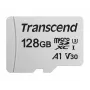 TRANSCEND Micro SDXC kortelė 300s 128GB UHS-I U3 be adapterio