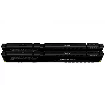 Kingston Technology FURY Beast 64GB 6000MT/s DDR5 CL36 DIMM (2 rinkinys) Juoda EXPO