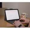 LOGITECH Combo Touch iPad (10th gen) - Oxford Grey - Vokiška QWERTZ klaviatūra