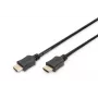 DIGITUS HDMI High Speed jungiamasis laidas, A tipo M/M, 2m su Ethernet, Ultra HD 60p, aukso juodas