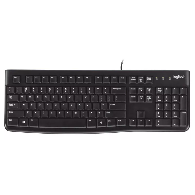 LOGITECH K120 klaviatūra - Qwerty US/Int'l