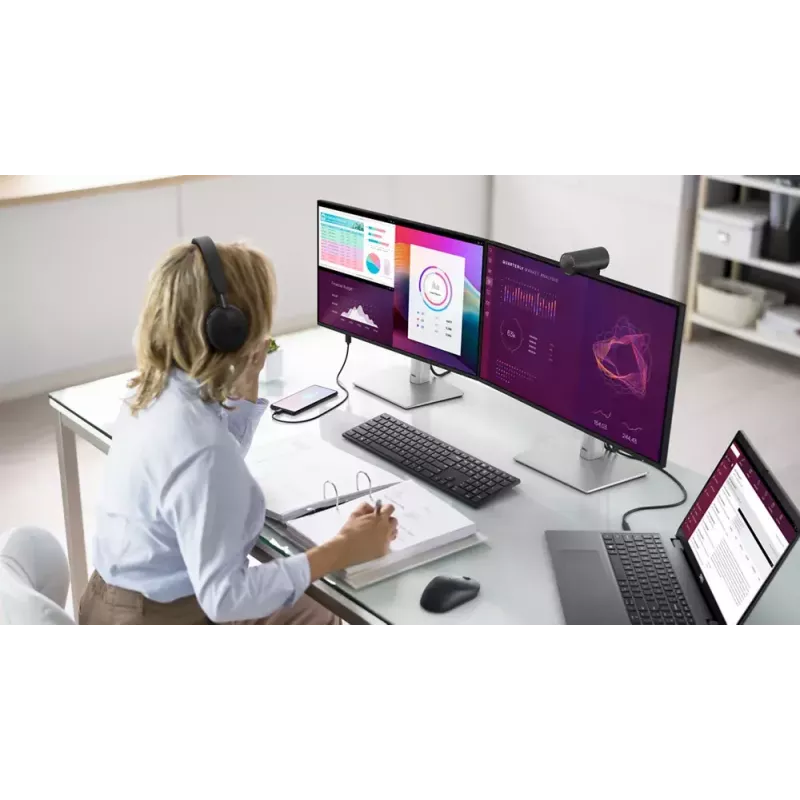 DELL Pro Plus P2425HE monitor 60,5 cm (23,8 colio) 1920 x 1080 pikselių Full HD LCD juodas