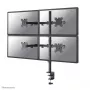 Neomounts FPMA-D550D4BLACK Monitorinis laikiklis 13-32 colių, Clamp/Grommet, 6 kg, 33 cm (13 col.), 81.3 cm (32 col.), 100 x 100 mm, Juodas