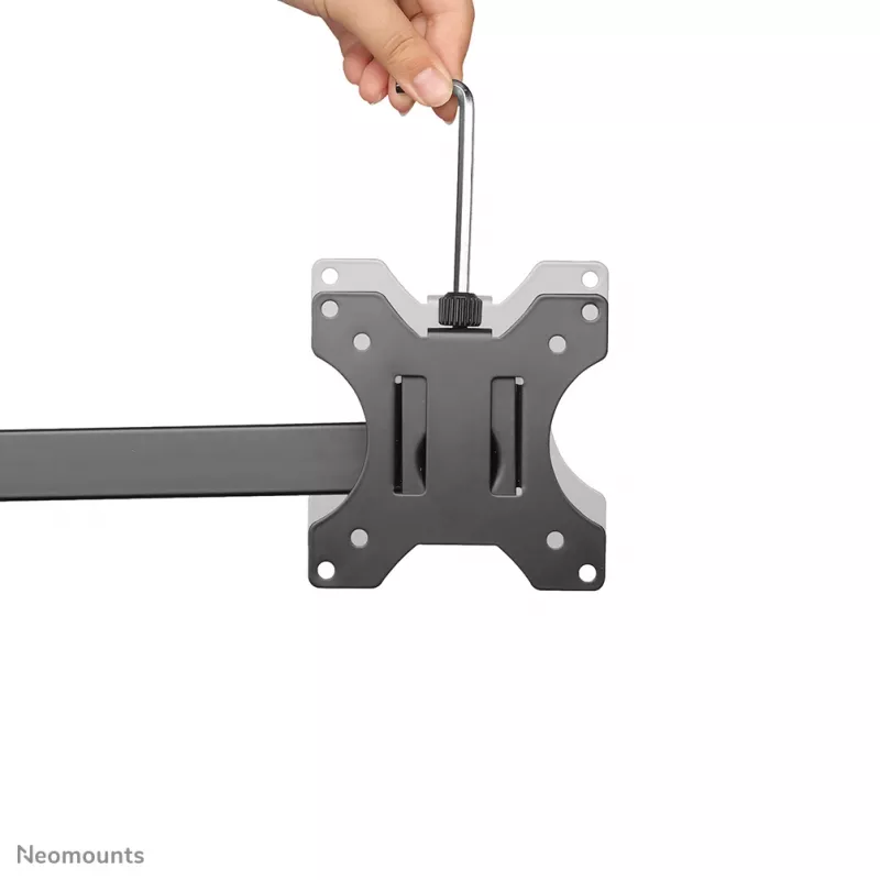 Neomounts FPMA-D550D4BLACK Monitorinis laikiklis 13-32 colių, Clamp/Grommet, 6 kg, 33 cm (13 col.), 81.3 cm (32 col.), 100 x 100 mm, Juodas