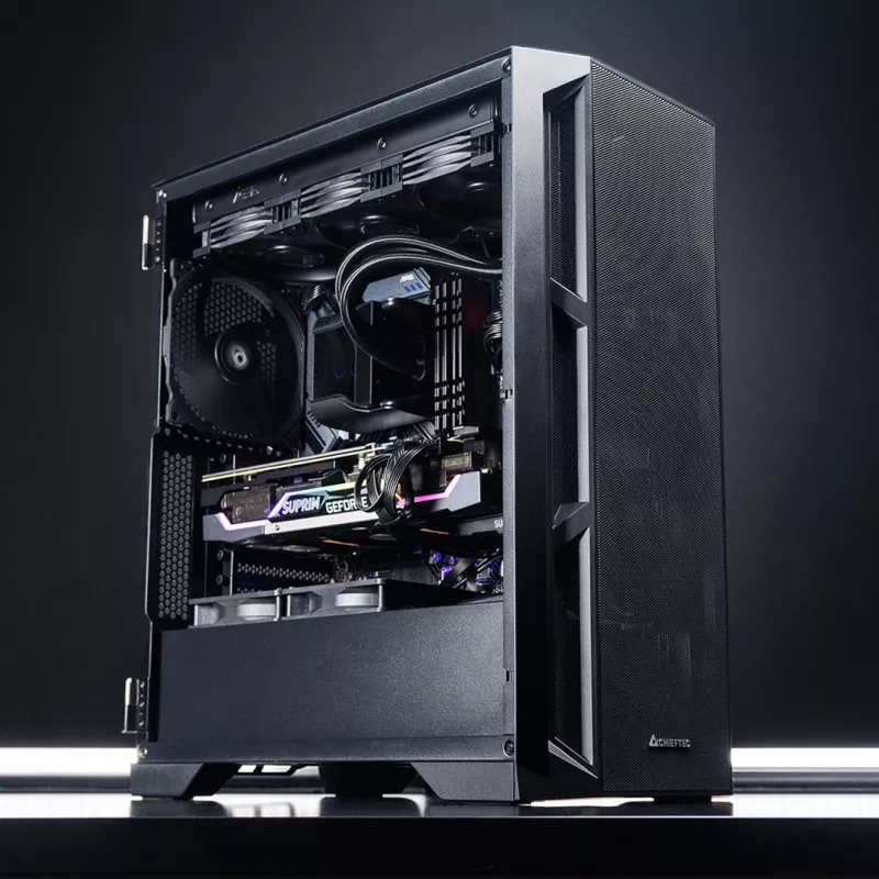 Chieftec APEX AIR GA-01B-M-OP ATX Midi bokštas juodas