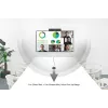 DIGITUS 4K All-in-One Video Bar – vaizdo konferencijų sistema (4x mikrofonas / 1x garsiakalbis, 1x stalinis mikrofonas)