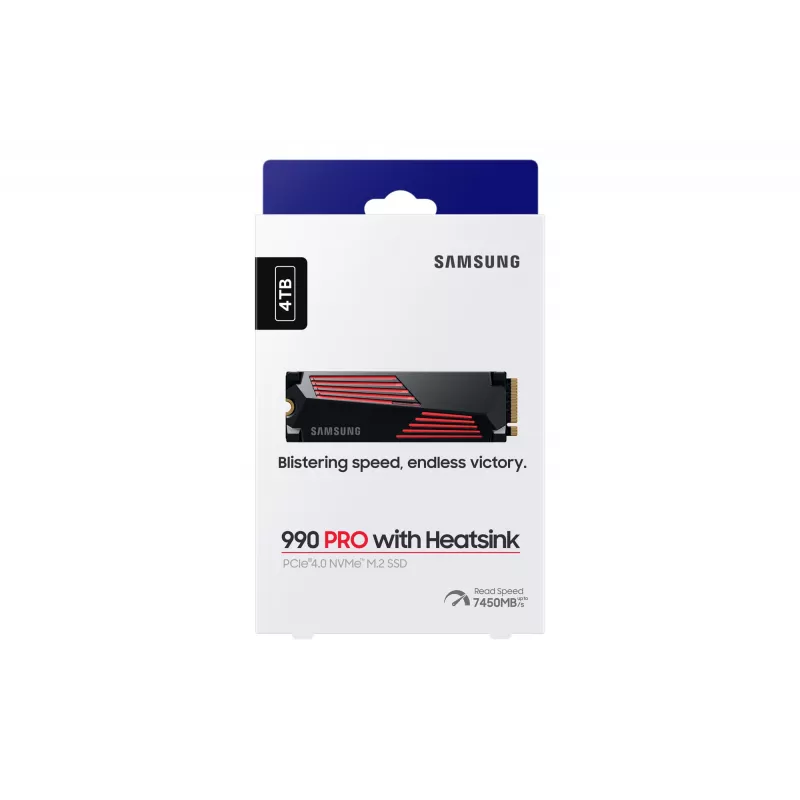 Samsung 990 Pro 4 TB M.2 PCI Express 4.0 NVMe V-NAND TLC vidinis SSD diskas