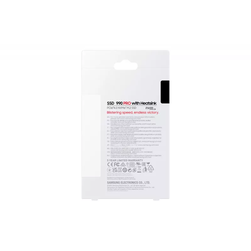 Samsung 990 Pro 4 TB M.2 PCI Express 4.0 NVMe V-NAND TLC vidinis SSD diskas