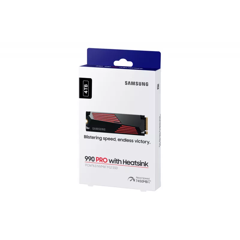 Samsung 990 Pro 4 TB M.2 PCI Express 4.0 NVMe V-NAND TLC vidinis SSD diskas