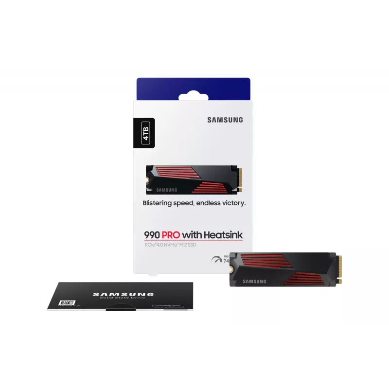Samsung 990 Pro 4 TB M.2 PCI Express 4.0 NVMe V-NAND TLC vidinis SSD diskas