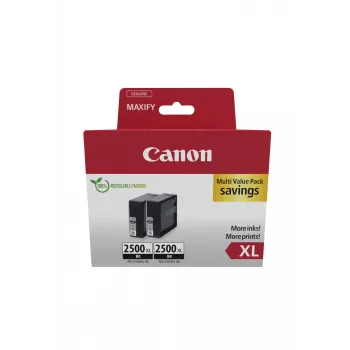 Kasetė Canon Ink 9254B011 PGI-2500XL Dvigubas paketas Juoda