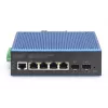 DIGITUS Industrial 4+2 prievadų L2 valdomas Gigabit Ethernet jungiklis 4xGE RJ45 + 2 SFP prievadai