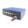 DIGITUS Industrial 8+2-Port Gigabit L2 valdomas Ethernet POE jungiklis 8xGE RJ45 + 2 SFP prievadai IEEE802.3at (30W)