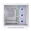 PC korpusas Thermaltake View 380 TG ARGB Snow Midi Tower baltas