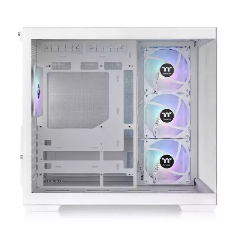 PC korpusas Thermaltake View 380 TG ARGB Snow Midi Tower baltas