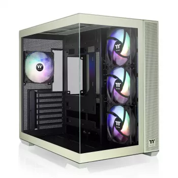 PC korpusas Thermaltake View 380 TG ARGB Midi Tower Matcha Green