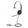 Yealink UH37 Mono Teams USB-C/A ausinės, laidinės, 20–20000 Hz, biurui/skambučių centrui, 96,5 g, juodos