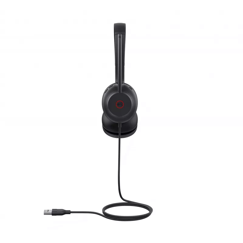 Yealink UH35 Dual Teams USB-A laidinė ausinė, biurui/skambučių centrui, 20-20000 Hz, 139.5 g, juoda