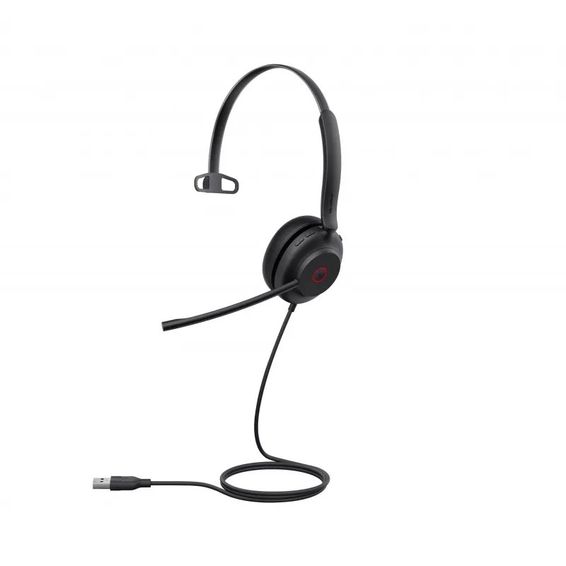 Ausinės Yealink UH35 Mono UC USB-A Laidinės Biuro Skambučių Centras 20-20000 Hz