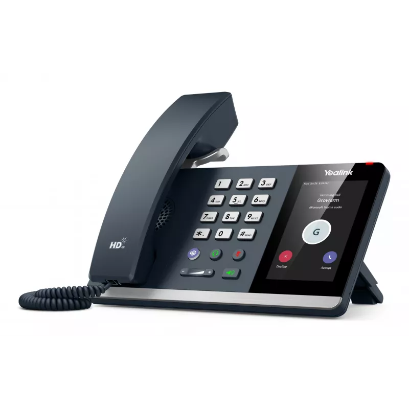 Yealink MP54 E2 Teams IP telefonas, pilkas, laidinis ragelis, LCD, 10,2 cm (4 colių), 480x800 pikselių