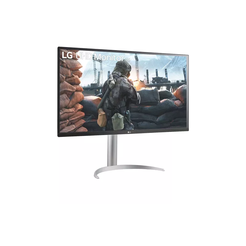 LG 27BP55U-B 27 colių 4K Ultra HD LED monitorius, sidabrinis