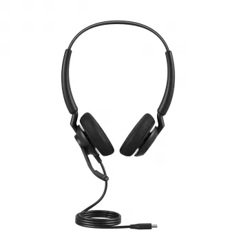 Jabra Engage 40 - USB-C UC Stereo, laidinė ausinė, skirta biurui / skambučių centrui, 63 g, juoda