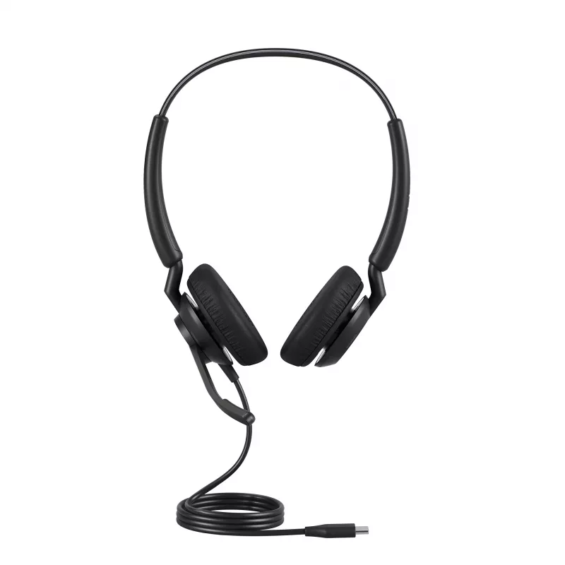 Jabra Engage 40 - USB-C UC Stereo, laidinė ausinė, skirta biurui / skambučių centrui, 63 g, juoda
