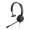 Jabra Evolve 20SE UC Mono, laidinė ausinė, biurui / skambučių centrui, 150 - 7000 Hz, 142 g, juoda