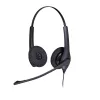 Jabra BIZ 1500 Duo USB, laidinis, 20–6800 Hz, biuro/skambučių centro ausinės, juodos