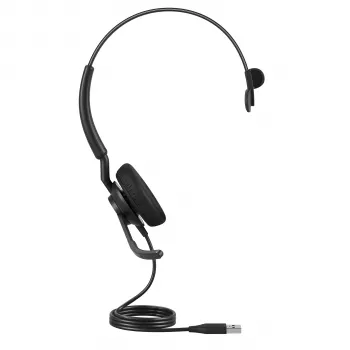 Jabra Engage 50 II - USB-A UC Mono, laidinis, skirtas biurui / skambučių centrui, 45 g, ausinės, juodos