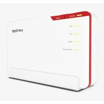 FRITZ!Box 5690 Pro belaidis maršrutizatorius Gigabit Ethernet Tri-band (2,4 GHz / 5 GHz / 5 GHz) Baltas