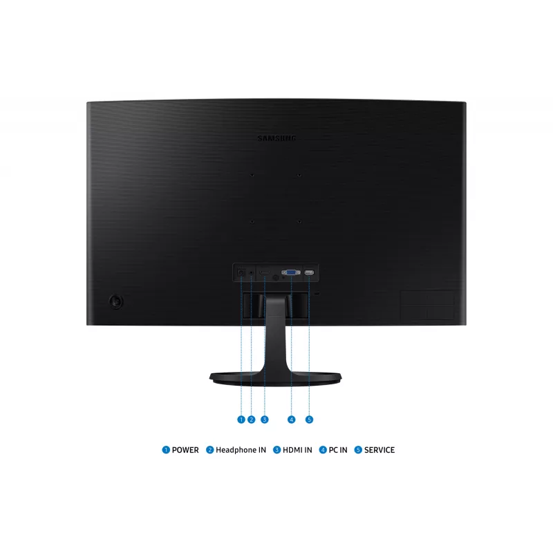 Samsung S36GD monitor 68,6 cm (27 colių) 1920 x 1080 pikselių Full HD LCD juodas