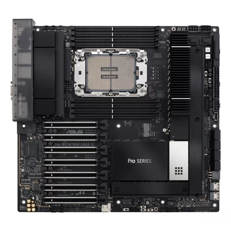ASUS PRO WS W790E-SAGE SE Intel W790 LGA 4677 (Socket E) EEB pagrindinė plokštė