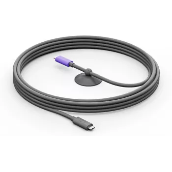 USB kabelis Logitech 952-000195 USB 3.2 Gen 2 5 m USB-C grafito violetinis
