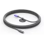 USB kabelis Logitech 952-000195 USB 3.2 Gen 2 5 m USB-C grafito violetinis